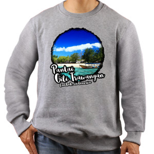 Jaket Sweater Pantai Gili Trawangan 