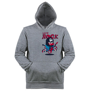 Jaket Hoodie Lets Rock 