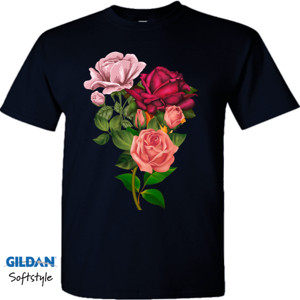 Kaos Roses Lovers T-Shirt Design