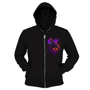 Hoodie Zipper Bahamut