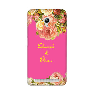 Casing HP Pink Flower Bisa Tambah Nama Casing HP