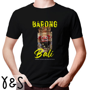 Kaos Kaos Pria Lengan Pendek - Barong Balinese