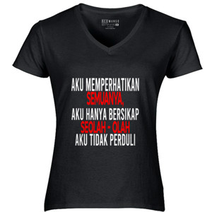 Kaos Aku Memperhatikan Semuanya