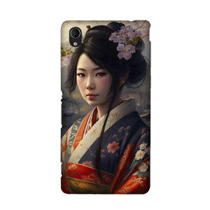 Softcase motif japan country as female Casing HP