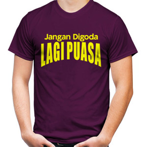 Kaos Jangan Digoda Lagi Puasa