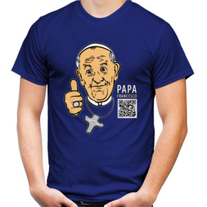 Kaos Pria PAPA FRANCESCO