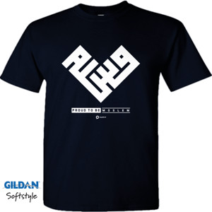 Kaos Proud to be a Moslem - Versi kufi