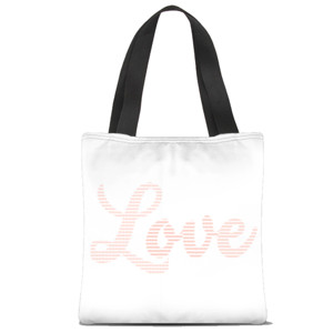 Tas Tote Fullprint Love