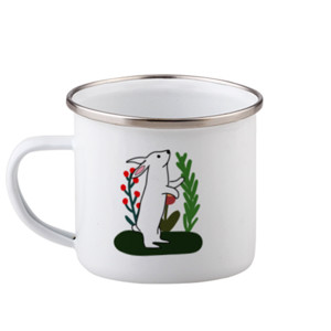 Mug Enamel Cute Rabbit 8