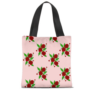 Tas Tote Fullprint The Rose