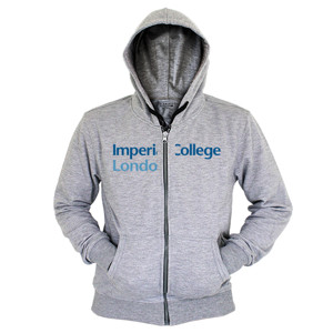 Hoodie Zipper Kaos Imperial College London (SB7SX)