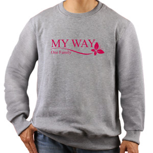 Jaket Sweater Kaos My Way Cewek 