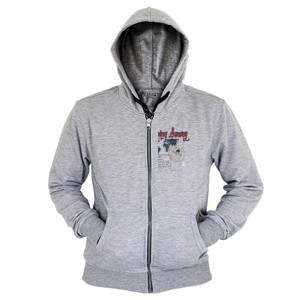 Hoodie Zipper Kaos Science Mapping Survey (SB868)