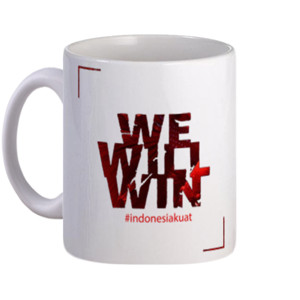 Mug Indonesia Hebat glass