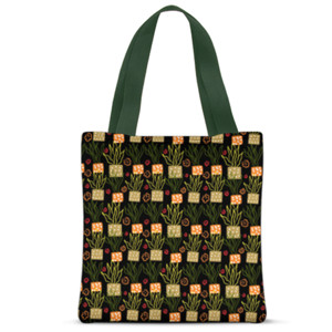 Tas Tote Fullprint Mini garden