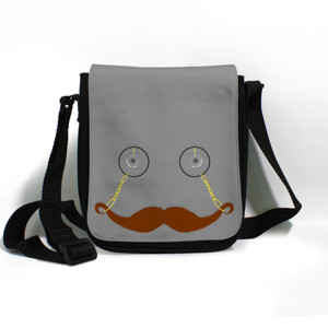 Tas Selempang Mata dan kumis