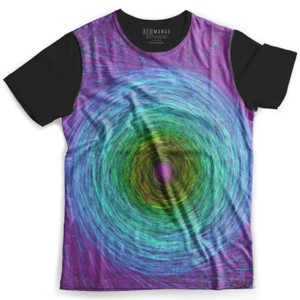 Kaos Fullprint Purple swirl in