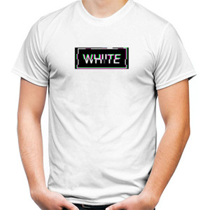 Kaos White Glitch