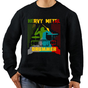 Jaket Sweater Heavy Metal Drummer