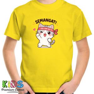 Kaos Kaos Wanita Semangat! You Can Do It!