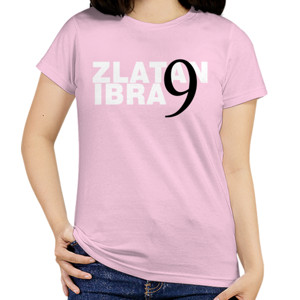 Kaos Kaos Wanita Zlatan Ibrahimovic 