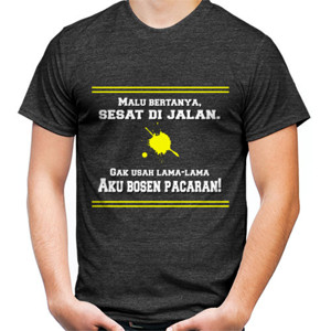 Kaos Aku Bosen Pacaran!