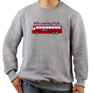 Jaket Sweater Busway Transjakarta