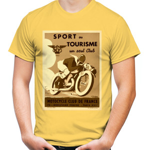 Kaos Vintage Motorcylce