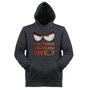 Jaket Hoodie Aku Kudu Piye?