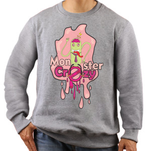 Jaket Sweater Monster Crazy