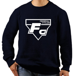 Jaket Sweater FC - Federal Cycles (White)