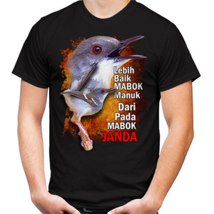 Kaos Burung Ciblek