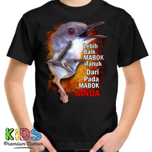 Kaos Burung Ciblek