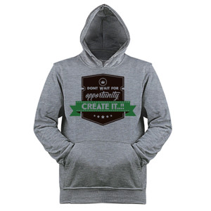 Jaket Hoodie Motivasi Q016 - Dont Wait Opportunity