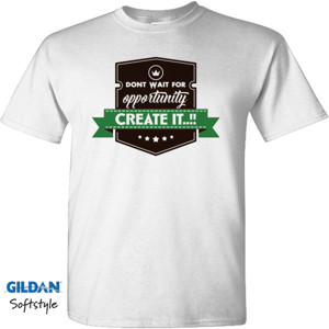 Kaos Motivasi Q016 - Dont Wait Opportunity