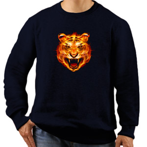 Jaket Sweater Fire Tiger 