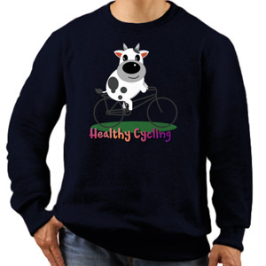 Jaket Sweater Cycling Cow