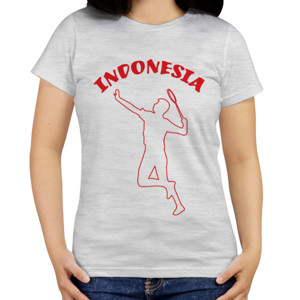 Kaos Bulu Tangkis (Badminton) Indonesia - Asian Games