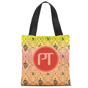Tas Tote Fullprint VINTAGE PATTERN 13