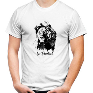 Kaos Lion Black Ink