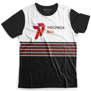 Kaos Fullprint HUT RI 77