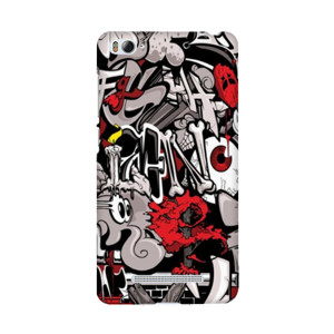 Casing HP Motif Graffiti Merah Putih Hitam Casing HP