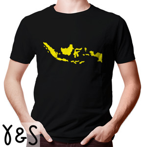 Kaos peta indonesia