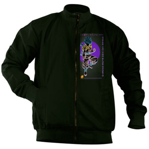Jaket Bomber Super Saiyan Blue Gogeta