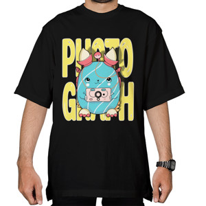 Kaos Oversize Kaos oversize monster photograph