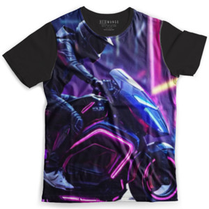 Kaos Fullprint Night Ride Neon City