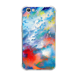 percikan air di kaca Casing HP