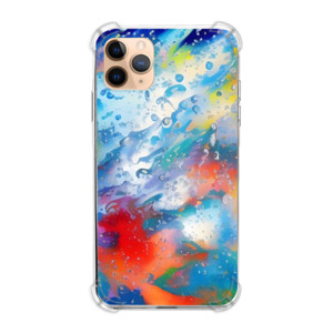 Casing HP percikan air di kaca