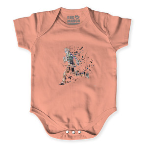 Baby Jumper Kaos Techie Guy Running