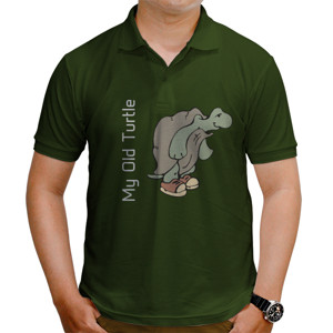 Kaos Polo my old turtle